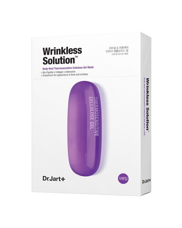 Máscara de gel de celulosa termosensible que reacciona al calor del cuerpo para reducir la aparición de arrugas y mejorar la textura de la piel. El complejo anti-arrugas está compuesto por colágeno, elastina y adenosina para mejorar la apariencia de líneas y arrugas. (5,90€, en Sephora desde finales de septiembre de 2016).