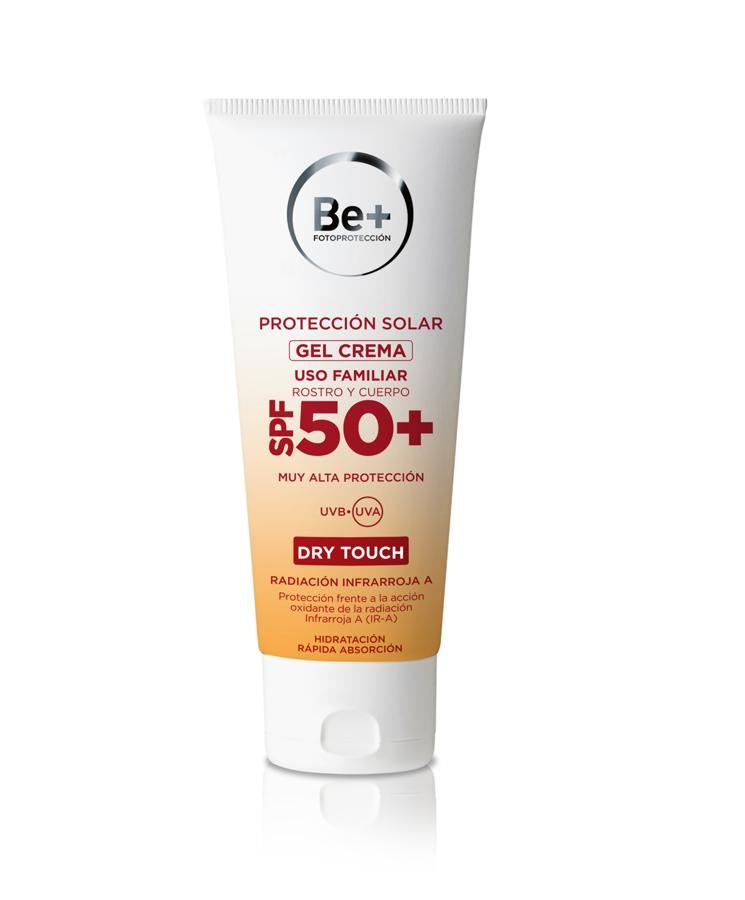 Fotoprotector versátil, para toda la familia con el sistema Dry Touch que proporciona un acabado mate y sin brillos (oil free). Absorción rápida, resistente al agua y al sudor y alta protección frente a los rayos UVA, UVB e infrarrojos. (19,60€)