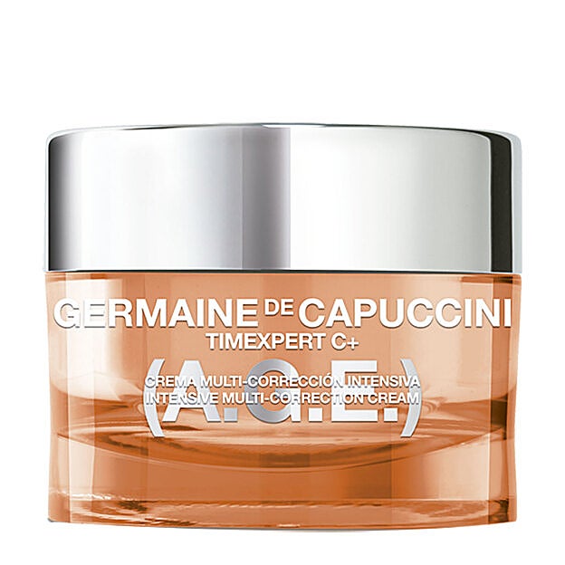 Elena apuesta por la crema multicorrección intensiva Timexpert C+ (A.G.E.) de Germaine de Capuccini.