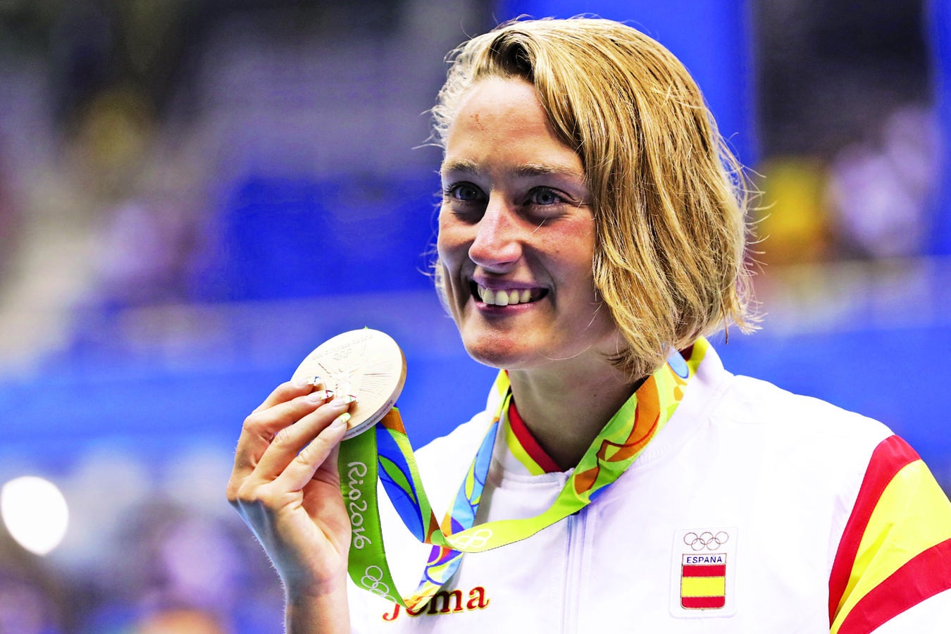 Mireia Belmonte. Nadadora, 25 años. España. Es la mejor nadadora española de la historia. En los Juegos de Londres logró dos medallas de plata y, aunque llegó a estos Juegos con cierta incertidumbre sobre su estado de forma, empezó ganando un bronce en los 400 estilos y consiguió su gran sueño en los 200 mariposa: la primera medalla de oro para ella y para nuestra delegación.