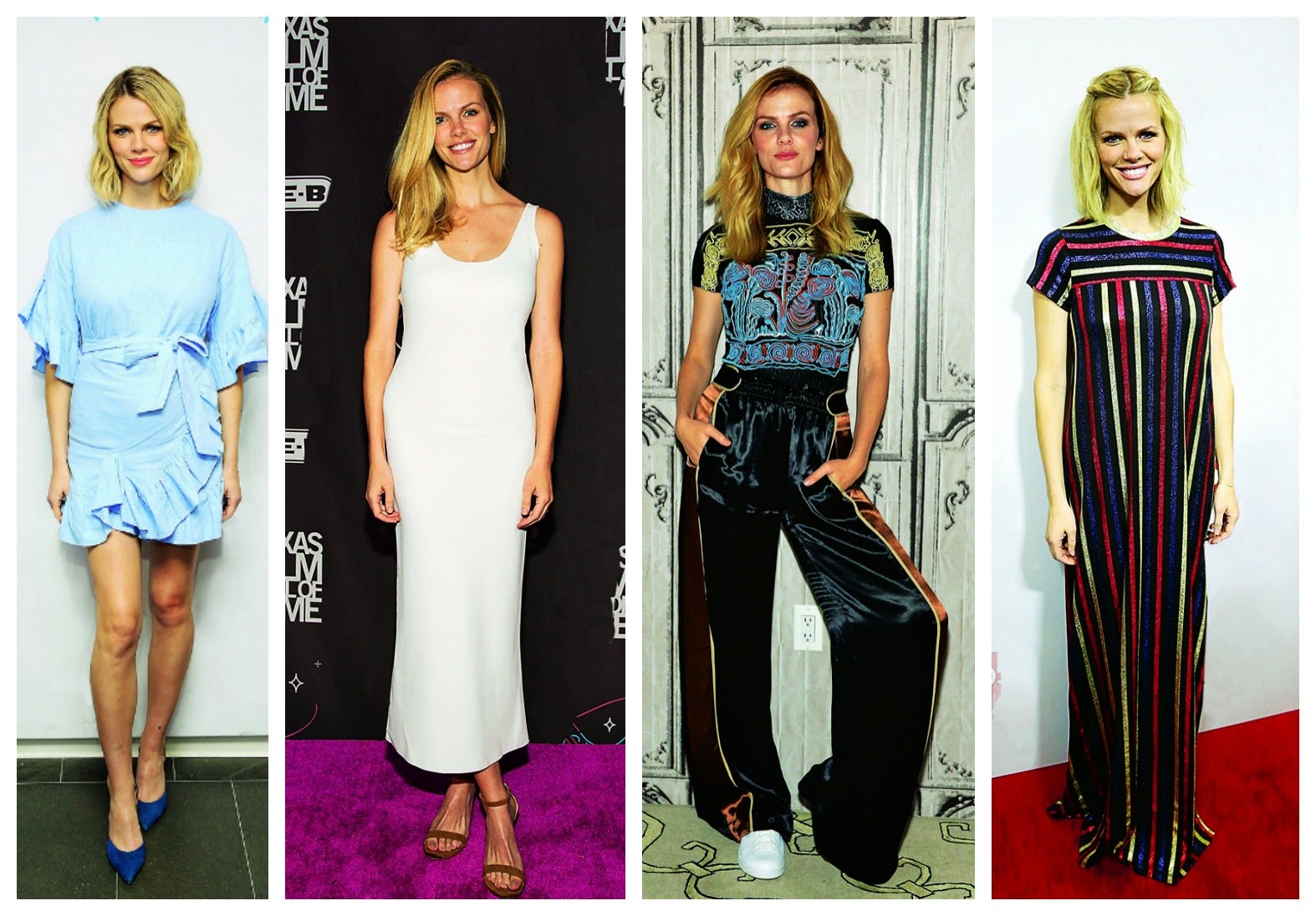 Dejó su prometedora carrera de maniquí por la interpretación. Y por eso seguimos sus looks sobre la alfombra roja. Stella McCartney, Giambattista Valli o J. Mendel son sus firmas favoritas, con un estilo que va del minimalismo al sporty.