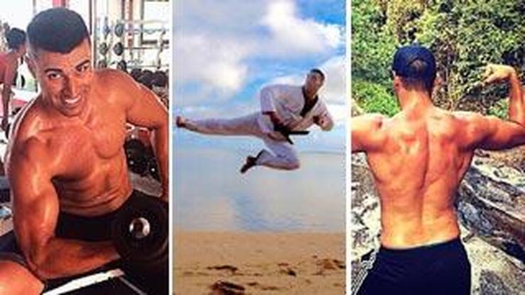 Fotos: Las mejores fotos de Pita Taufatofua, el abanderado de Tonga que enamoró al mundo en la apertura de los Juegos Olímpicos de Río 2016