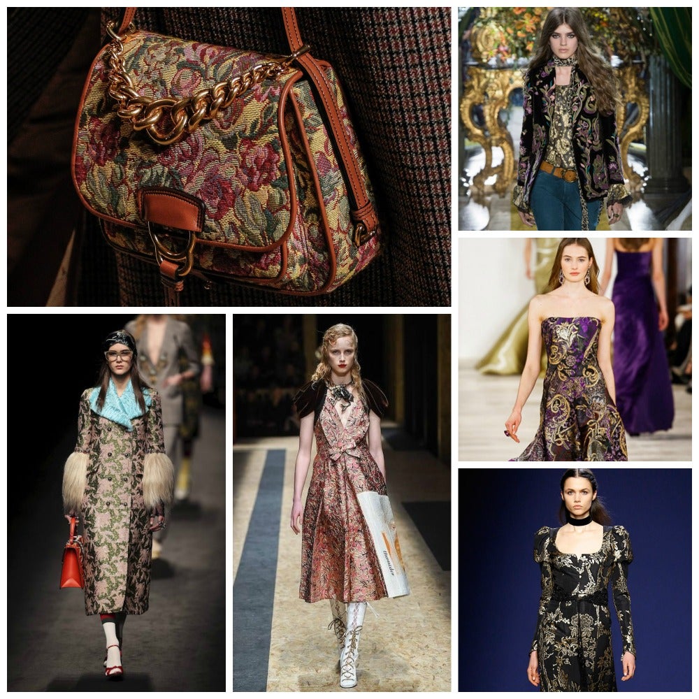 Gucci, Ralph Lauren, Roberto Cavalli o Michael Kors son algunas de las firmas que han apostado por trasladar del mundo del interiorismo tejidos y dibujos propios de cortinas y sofás.