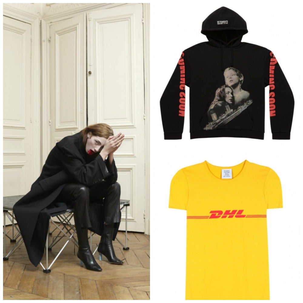 La marca no deja de generar titulares. Las creaciones de Demna Gvasalia, como la camiseta con el logo de DHL o la sudadera de la película 'Titanic', se han convertido en capricho de las fashionistas.