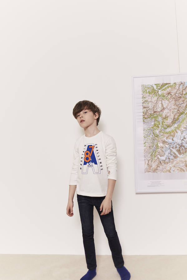 Jeans y camiseta básica, entre las apuestas de Ikks