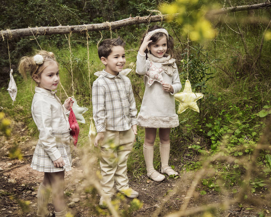 Algunas de las propuestas que la firma española Catch the moon ofrece a los peques de la casa