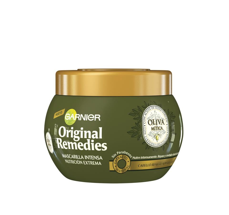 Un remedio altamente nutritivo para el cabello reseco y sensibilizado. Nutre intensamente. Formulado a base de aceite de oliva virgen. Rico en ácidos grasos y Vitamina E. Resultado: Cabello intensamente nutrido y reparado. El cabello recobra vitalidad. (3,75€).