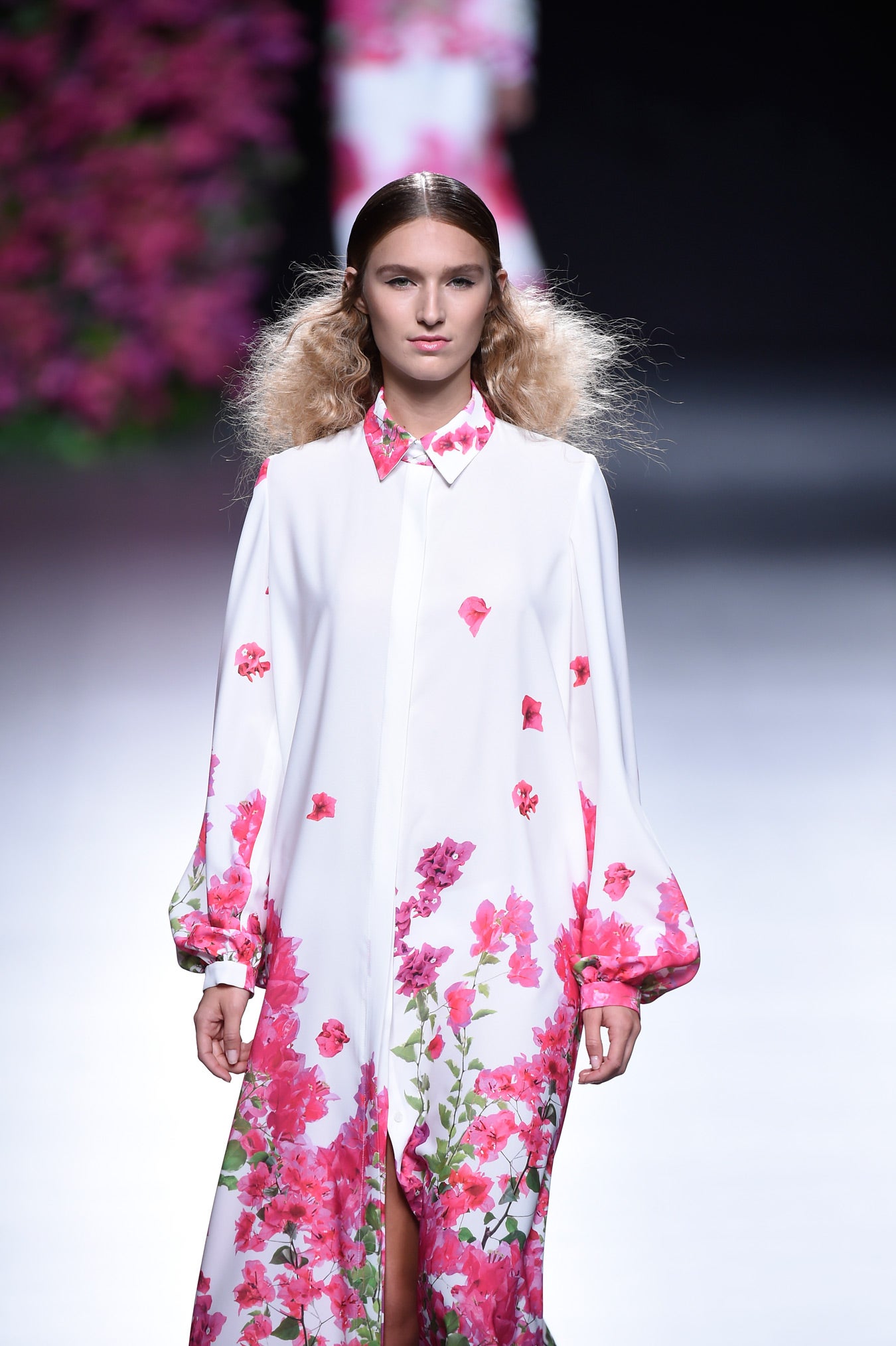 Los motivos florales han sido la característica más fuerte de su colección 'Ecléctica'