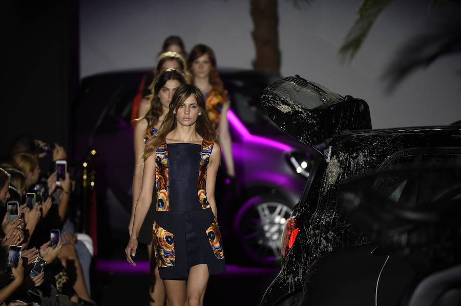 Así finalizaba el desfile de la colección primavera-verano de Alvarno en la MBFWM