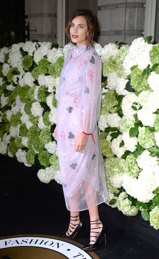 La 'it girl' no faltó a esta elegante cena celebrada en Londres