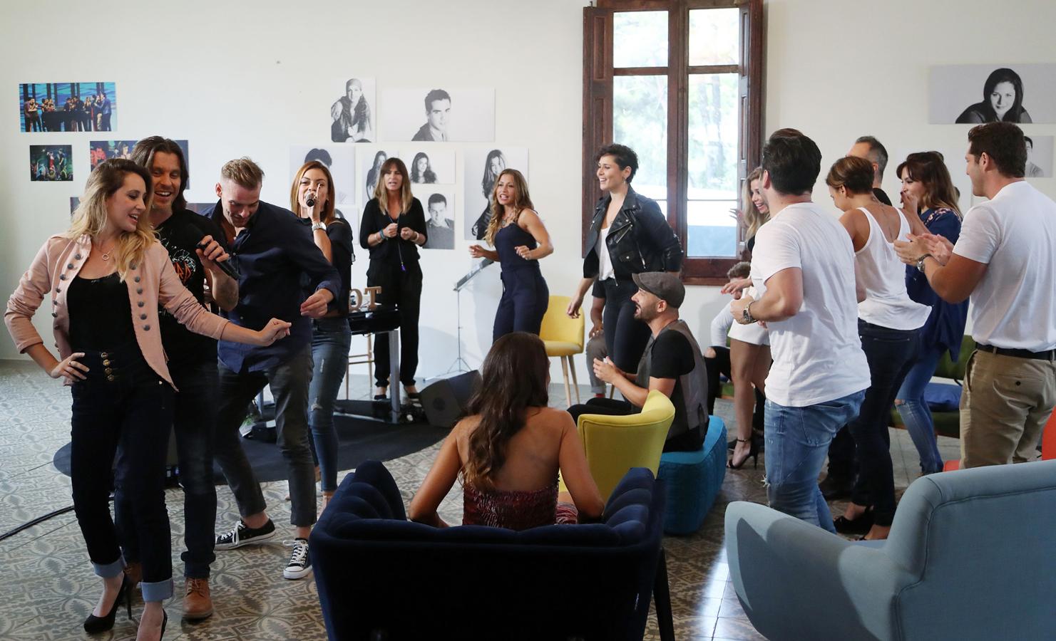 Así se rodó el especial 'OT: el reencuentro' que TVE ofrecerá próximamente.