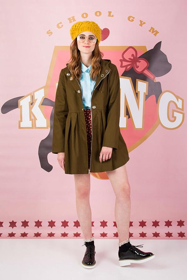 De estilo naif y verde. Precio: 70 euros.