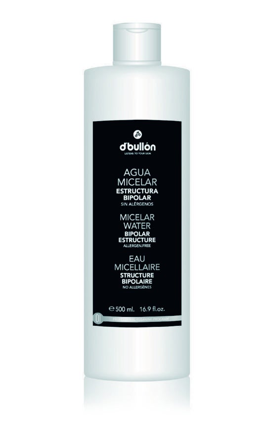 Las micelas gozan de una estructura bipolar, ya que por un lado atraen el agua y por el otro las sustancias grasas. Actúan arrastrando como un imán la “suciedad” oleo-soluble, como por ejemplo lápiz de labios o máscara de pestañas, e incluso el exceso de secreción sebácea, pues ayuda a reducir el tamaño de los poros y a regular la producción de sebo dejando la piel tersa y matificada. (10-12€, 500ml)