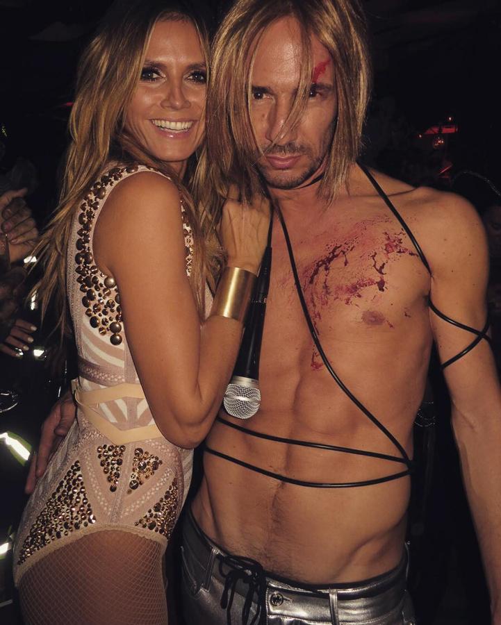 Fotos: Heidi Klum se multiplica en su tradicional fiesta de Halloween en 2016... ¡Y ya van 17 ediciones!