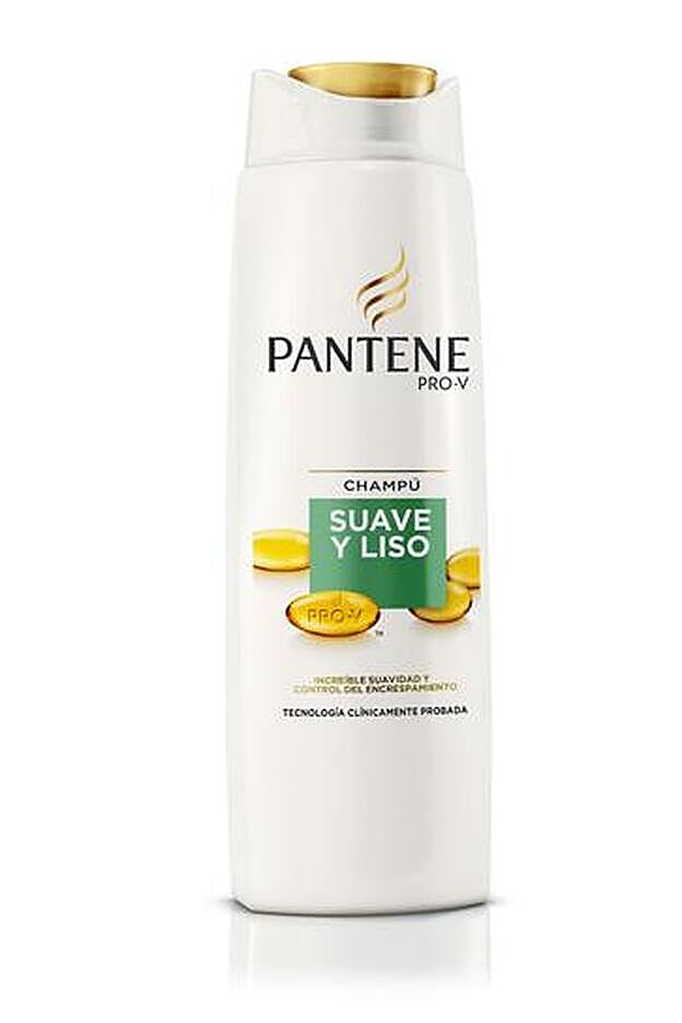Champú Suave y Liso de Pantene (3,85€)
