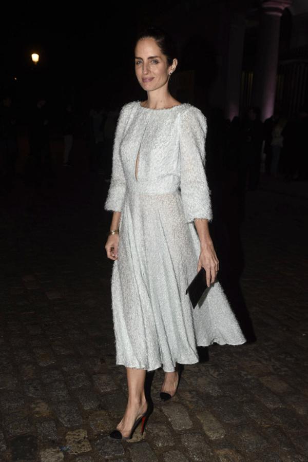 La diseñadora volvió a dar una lección de estilo con su look.