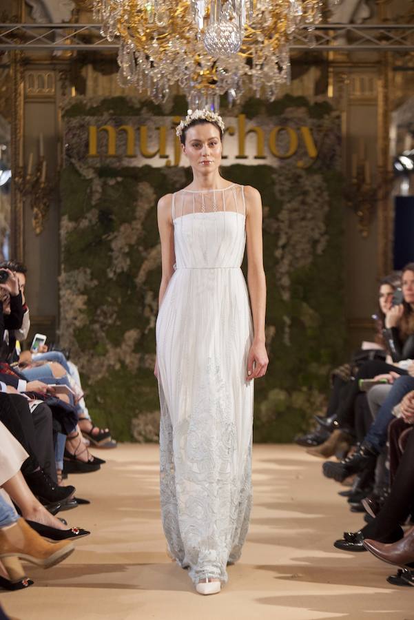 La última propuesta de Raquel Ferreiro en Novias Couture, muy romántico.