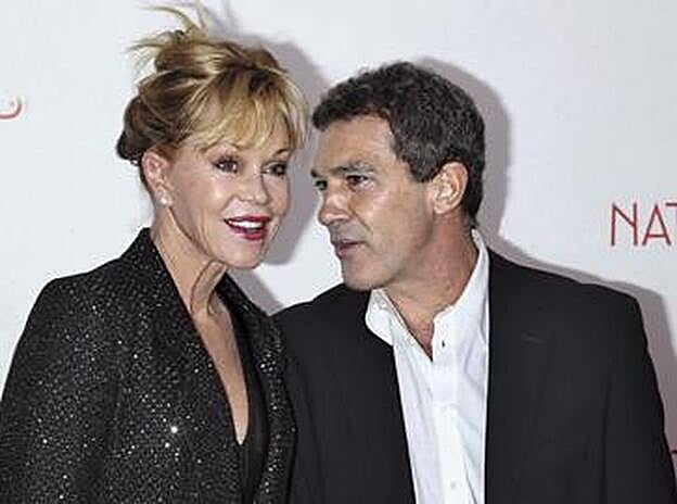 Melanie Griffith y Antonio Banderas