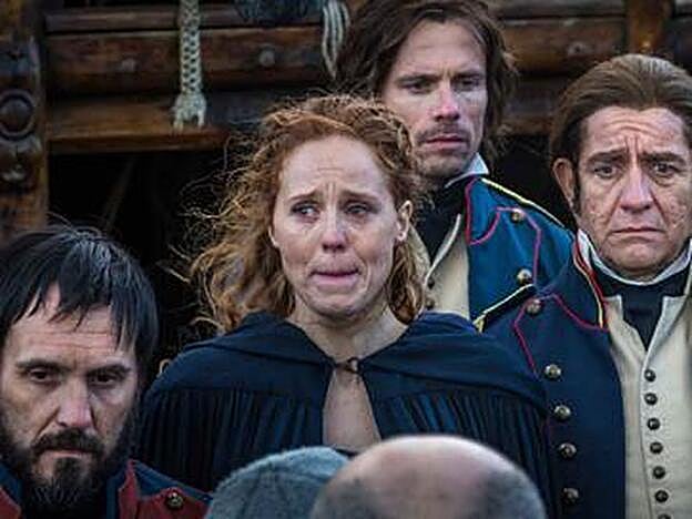 Los protagonistas de la serie María Castro, Pedro Casablanc.