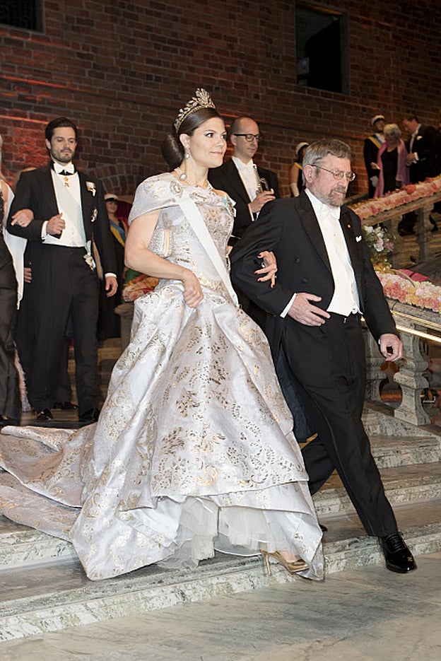 Victoria de Suecia en los Nobel.