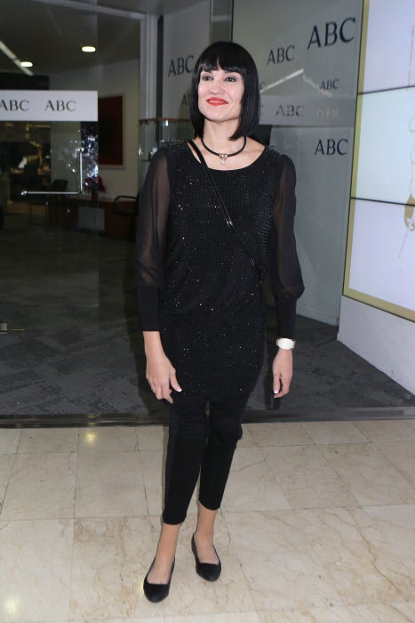 La periodista y escritora, en la casa de ABC.