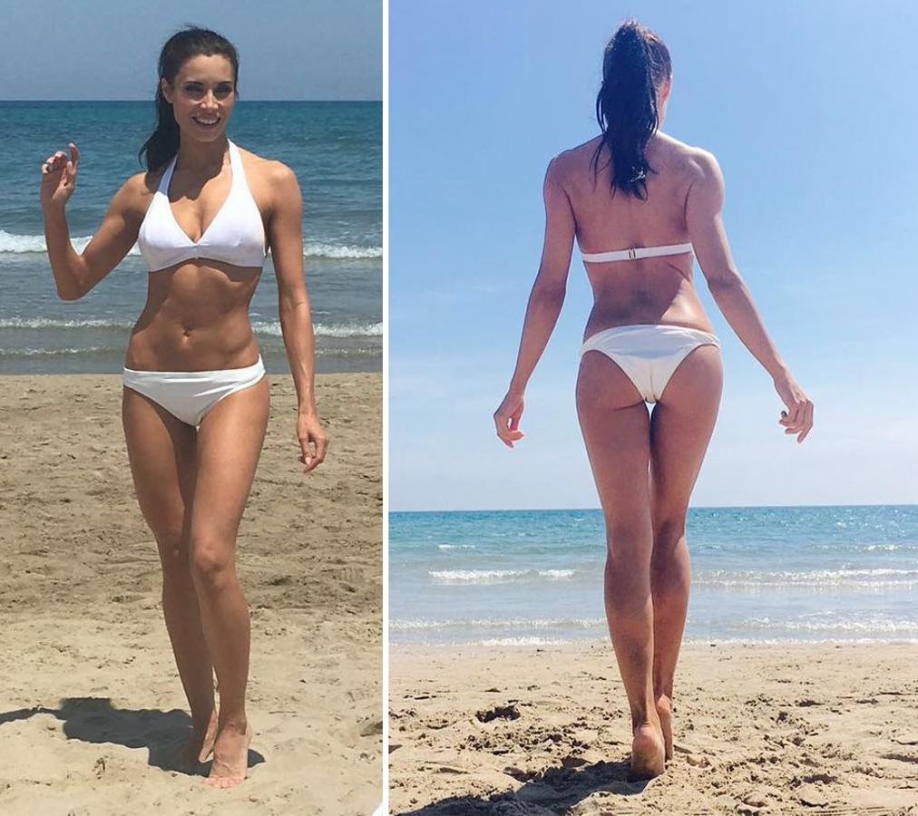 Después de dar a luz nuevamente este 2016, Pilar Rubio no perdió el tiempo y se dispuso a recuperar su espléndida figura... De hecho hasta la mejoró ¡tipazo! Así la vimos en su Instagram: presumiendo de 'beach body' para un anuncio con un trasero absolutamente envidiable.