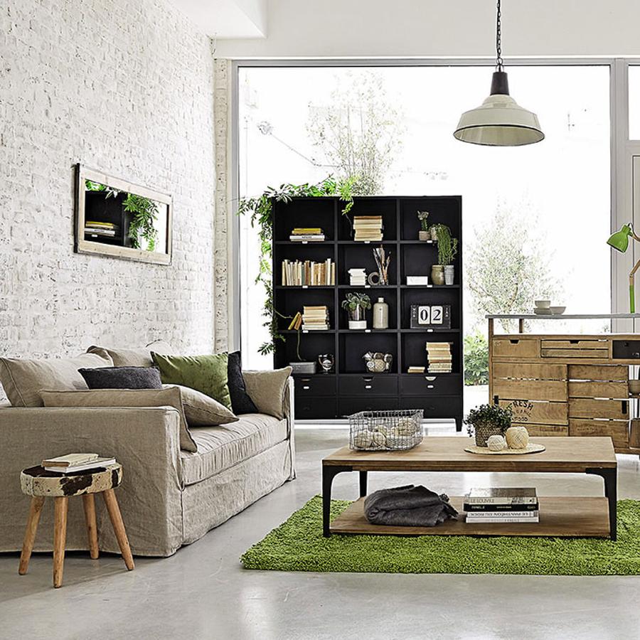 Un espacio abierto de tintes industriales, con los toques naturales perfectos para añadir calidez al ambiente.