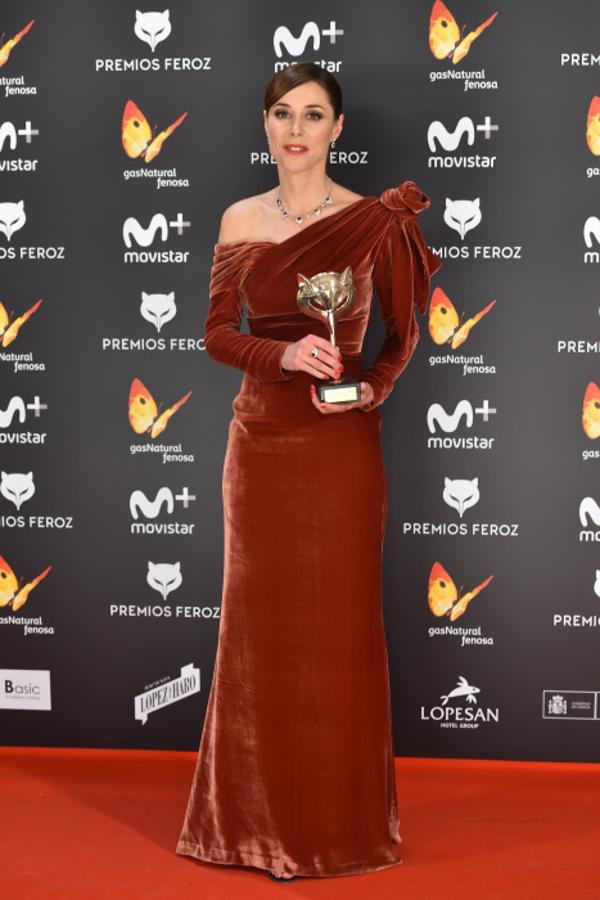 Ruth Díaz se ha llevado el premio a Mejor Actriz de Reparto de Cine por 'Tarde para la ira'.