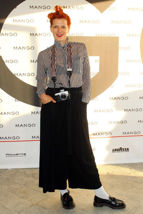 La cantante y modelo Bimba Bosé, durante un evento de Mango en el marco de la Pasarela 080 Barcelona Fashion Show, en junio de 2015-
