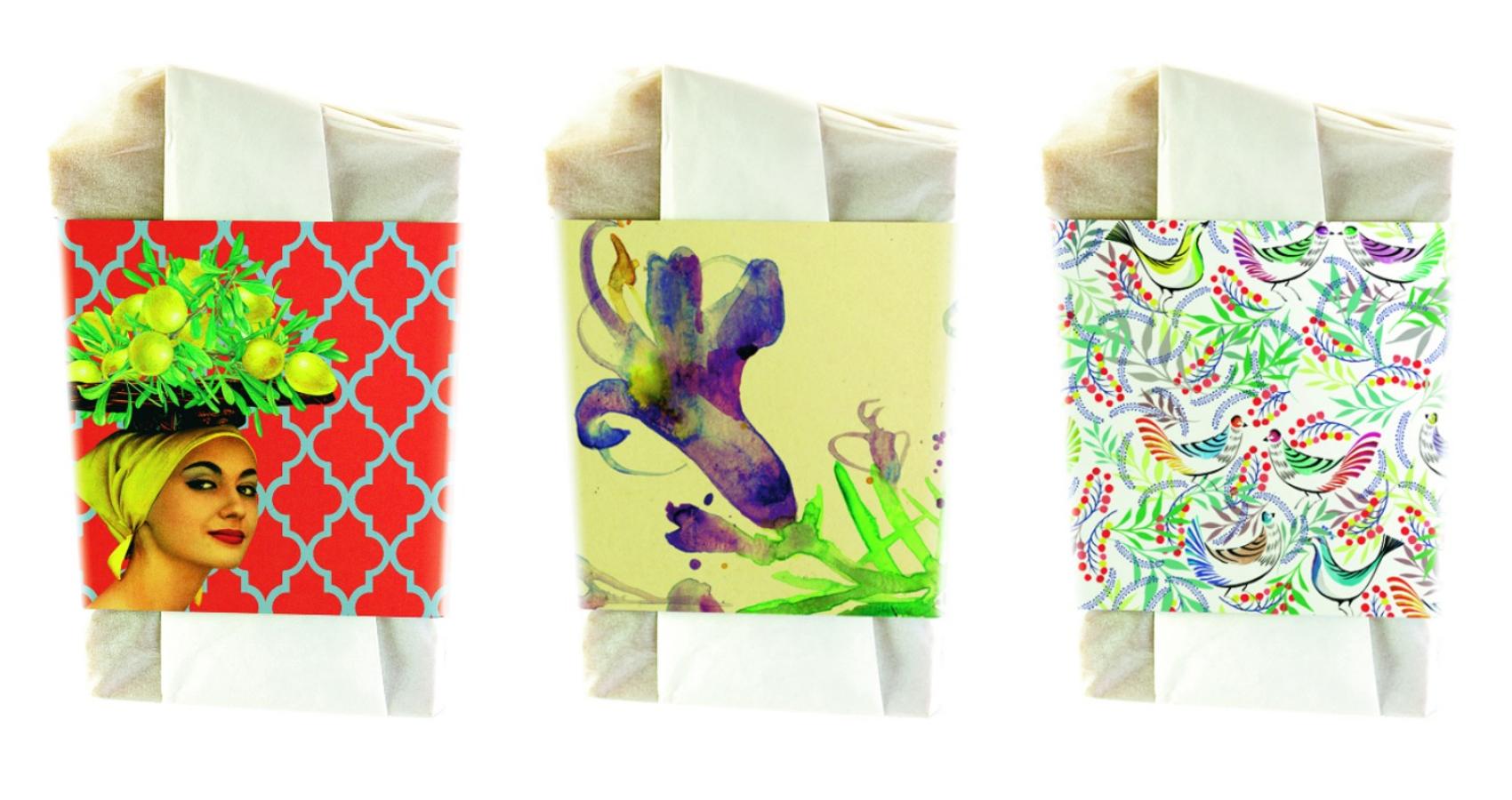 La firma Los jabones de mi mujer ha creado una edición limitada de ocho pastillas, ideadas por otros tantos artistas. Es una edición solidaria, cuyas ventas se destinarán a la Asociación Caminantes, que firman Sean Mckaoui,Raúl Arias, Ana Gabarrón o Alicia Malesani, entre otros.