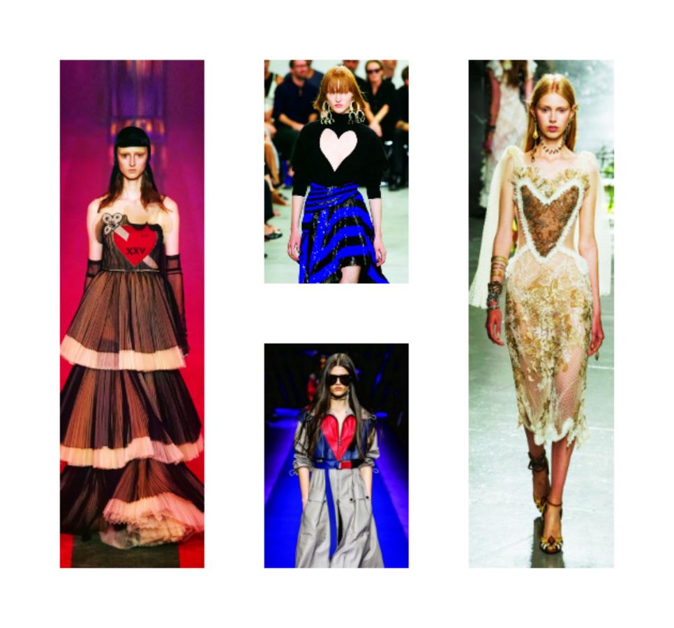 Los corazones invaden esta primavera la moda, pero no solo por culpa de San Valentín. Estampados, bordados o troquelados, protagonizan desde vestidos de fiesta a gabardinas y jerséis. Y sabemos qué hay detrás de esta invasión amorosa: los estudios de tendencias que manejan los diseñadores y que toman como referencia para sus colecciones. Los mismos que tienen la culpa de las coincidencias que vemos cada temporada en las diferentes colecciones. Esta primavera, tendrás otro corazón en tu pecho.