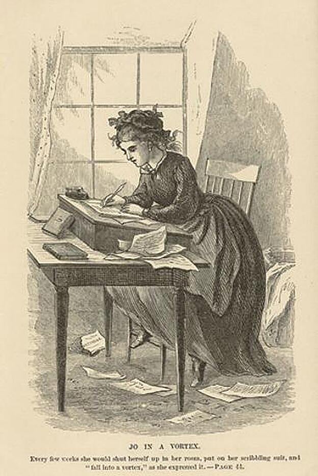 Personaje de Jo March en 'Mujercitas'.