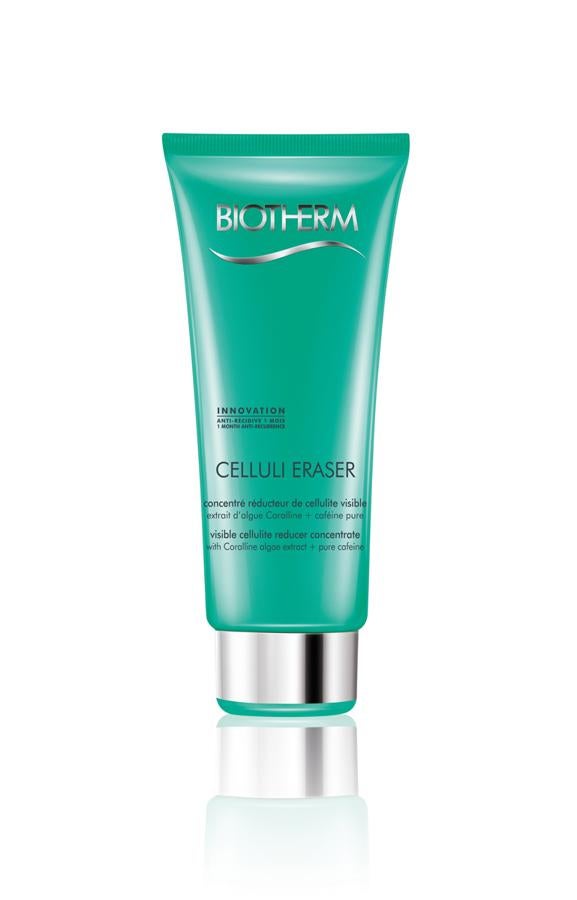 Gel reductor con una doble eficacia: para reducir visiblemente y de forma duradera el aspecto de la celulitis a partir de 14 días, gracias a la combinación de cafeína pura y un extracto de alga corallina.  (41€)