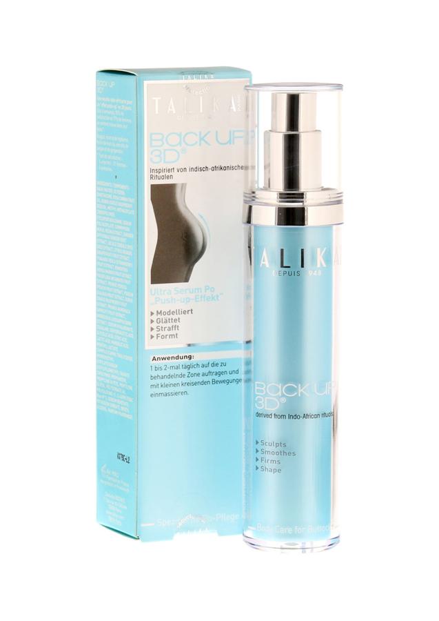 Ultra-Serum de efecto "Push-Up" para glúteos, inspirado en los rituales indo-africanos para reafirmar y redefinir las curvas. Tersa, esculpe, tonifica y alisa la piel. (42,90 €)