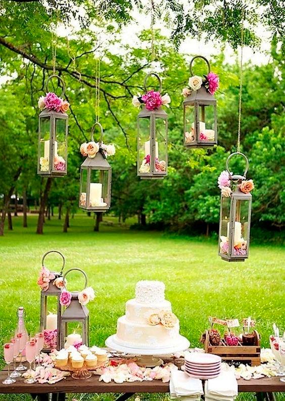 Un rincón muy dulce en tonos pastel para el 'candy bar' (Foto: Pinterest).