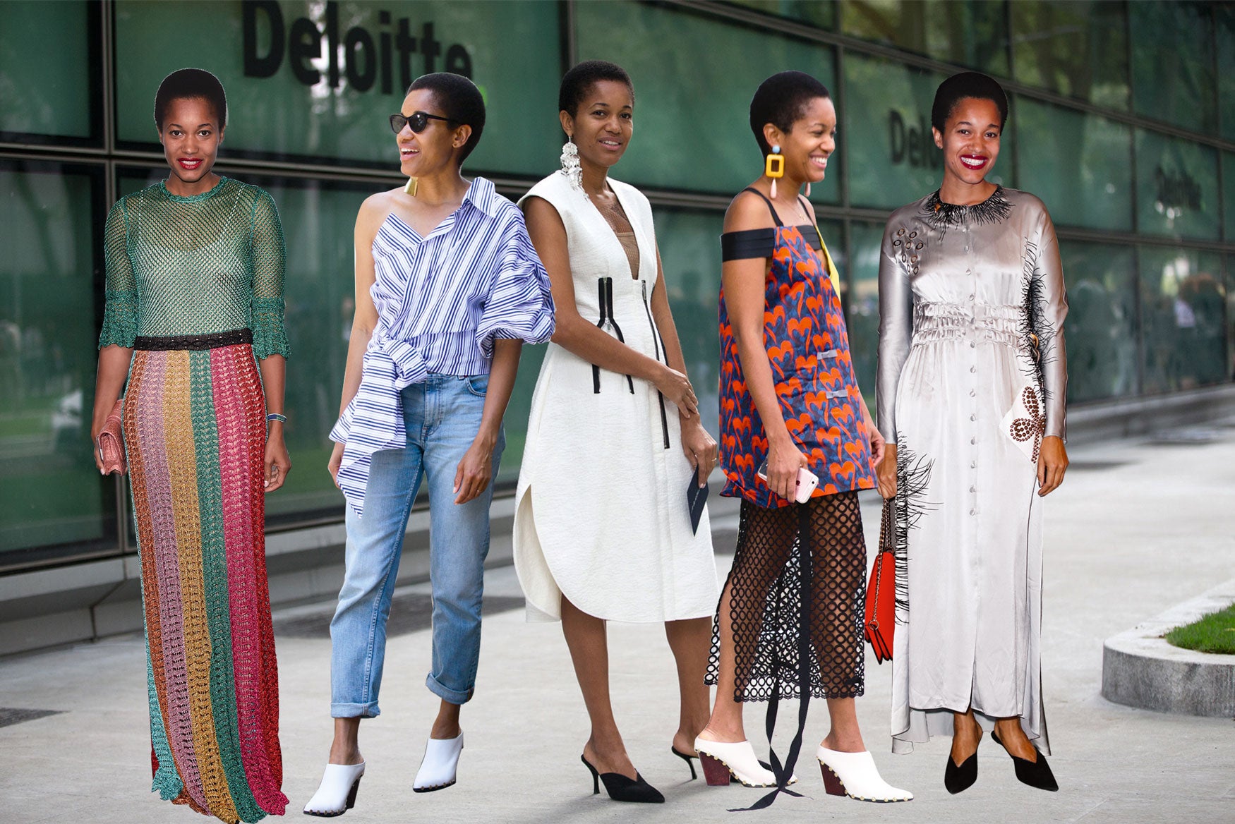 Nació en Jamaica, creció en Nueva York y vive en Milán, así que las mezclas son una de las señas de identidad de esta fotógrafa de street stytle y consultora digital que triunfa con su web, All the pretty birds. ¿Su estilo? Original, pero sin excesos, mezclando lo femenino y lo masculino.