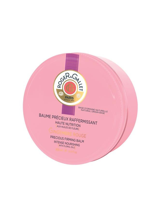 Bálsamo con un alto poder nutritivo y un 95% de ingredientes naturales que deja un acabado sedoso en la piel. Con esencias destiladas de jengibre y aceites florales únicos, ultra-confortable, para nutrir, sublimar y reafirmar las pieles secas y muy secas. Fragancia energizante Gingembre Rouge. (23€)