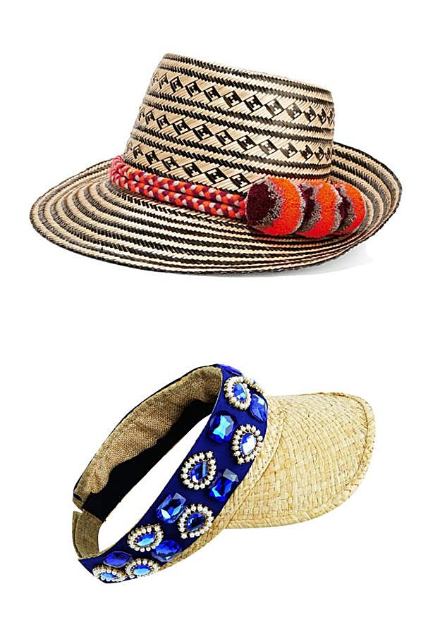Los sombreros de paja viven sus mejores días desde que firmas como Jacquemus los han subido a la pasarela. Y no hablamos de las pamelas convencionales para las ceremonias, sino de piezas cotidianas, incluidas informales viseras (como las que propone Uterqüe). Déjate llevar por la ligereza de este material y protégete del sol con estilo. Yosuzi y Uterqüe.