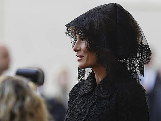 Melania Trump, en El Vaticano