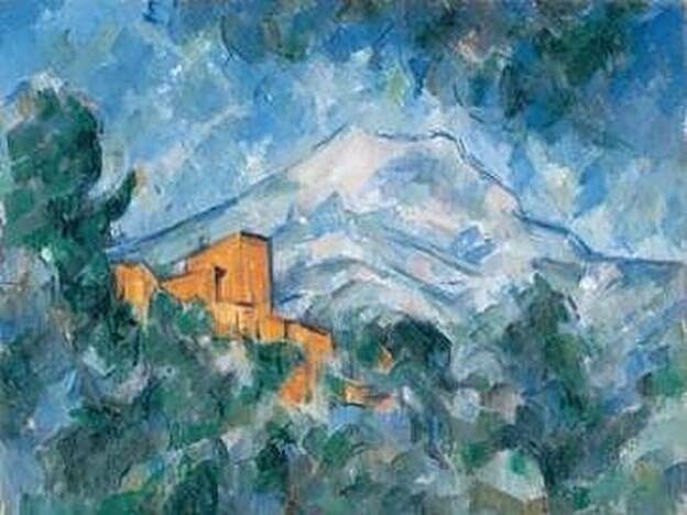Montaña Santa Victoria, de Cezanne.