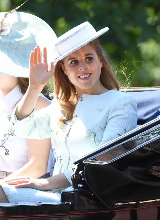 Otra de las asistentes al desfile militar ha sido la Princesa Beatriz