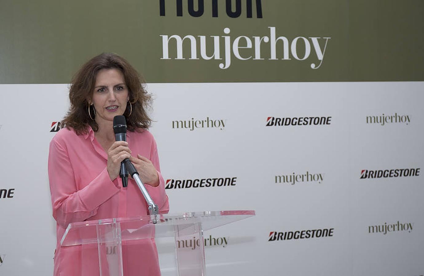 La directora general de Taller de Editores, Laura Múgica, fue la encargada de clausurar la entrega de los Premios Motor 2017 de Mujerhoy.
