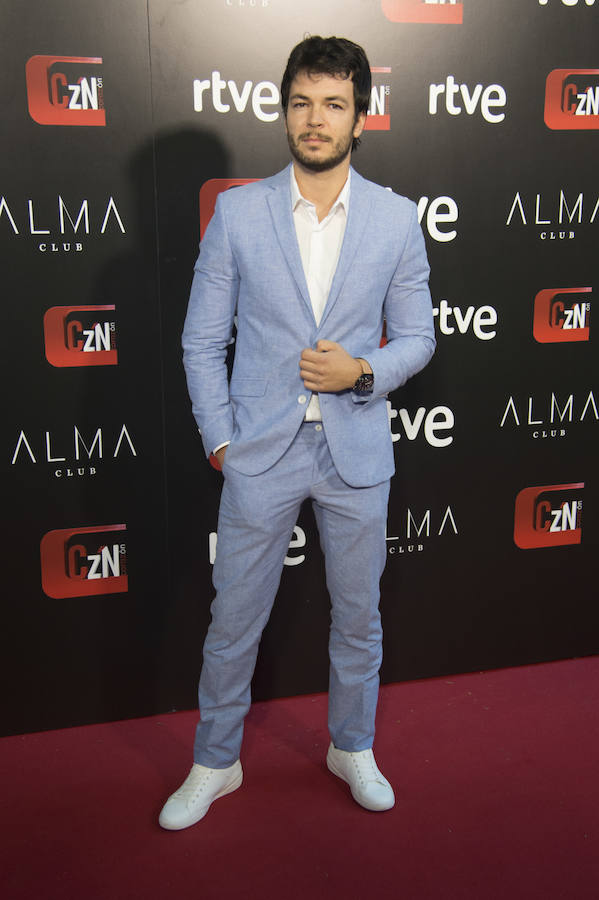 El actor no faltó a su cita con el espacio de crónica social de La 1