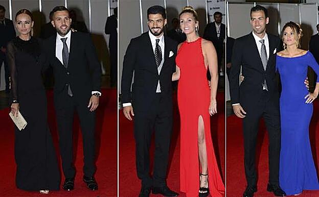 Algunos de los invitados a la ceremonia.