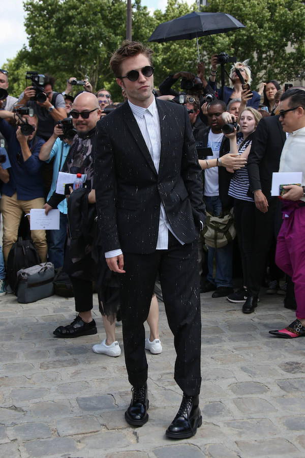 Robert Pattinson, en el desfile de Dior en la Alta Costura de París.