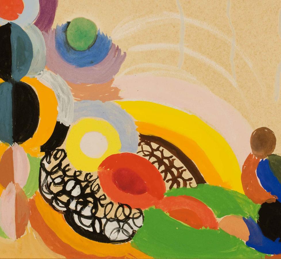 Imperdible en Madrid es la exposición que el Museo Thyssen-Bornemisza dedica a Sonia Delaunay, la artista de origen ruso que creó con su marido, el pintor Robert Delaunay, el Simultaneísmo. La muestra, inaugurada con Mujerhoy, revisa sus obras, sus diseños de moda y textiles, y se detiene en los años que la artista vivió en la capital.