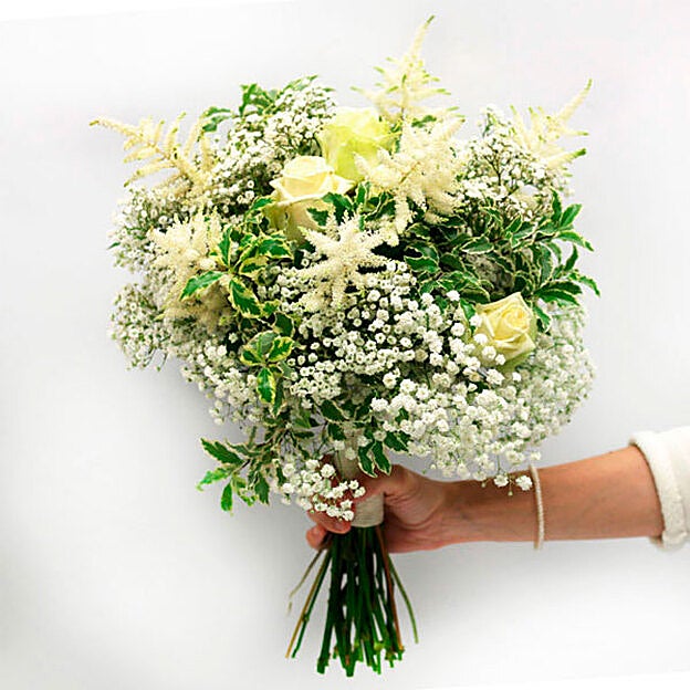 Propuesta de ramo de novia de Colvin para una boda 'rustic chic'