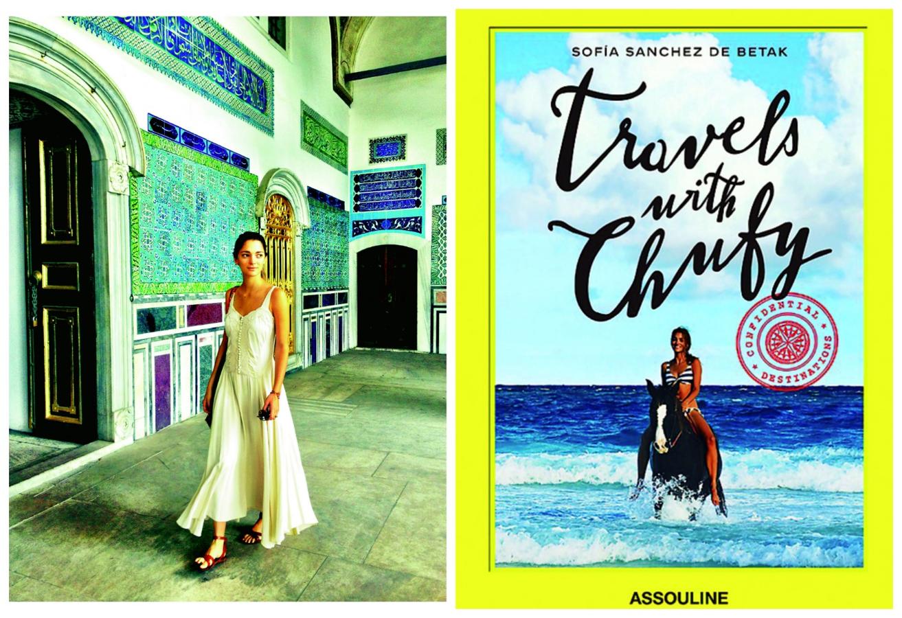 Así es como llaman sus amigos a Sofia Sanchez de Betak. La it girl e influencer argentina reside en Nueva York y ha trabajado en diferentes publicaciones de moda, además de ser imagen de varias firmas, entre ellas las españolas Zara y Mango. Su otra gran pasión son los viajes y en Travels with Chufy (Ed. Assouline) hace un repaso de esos lugares del mundo que le han dejado huella a lo largo de su vida. Desde la sabana africana hasta los glaciares de Islandia, pasando por Marruecos. Una visión muy fashion y a la vez aventurera de los rincones más bellos del mundo. assouline.com.