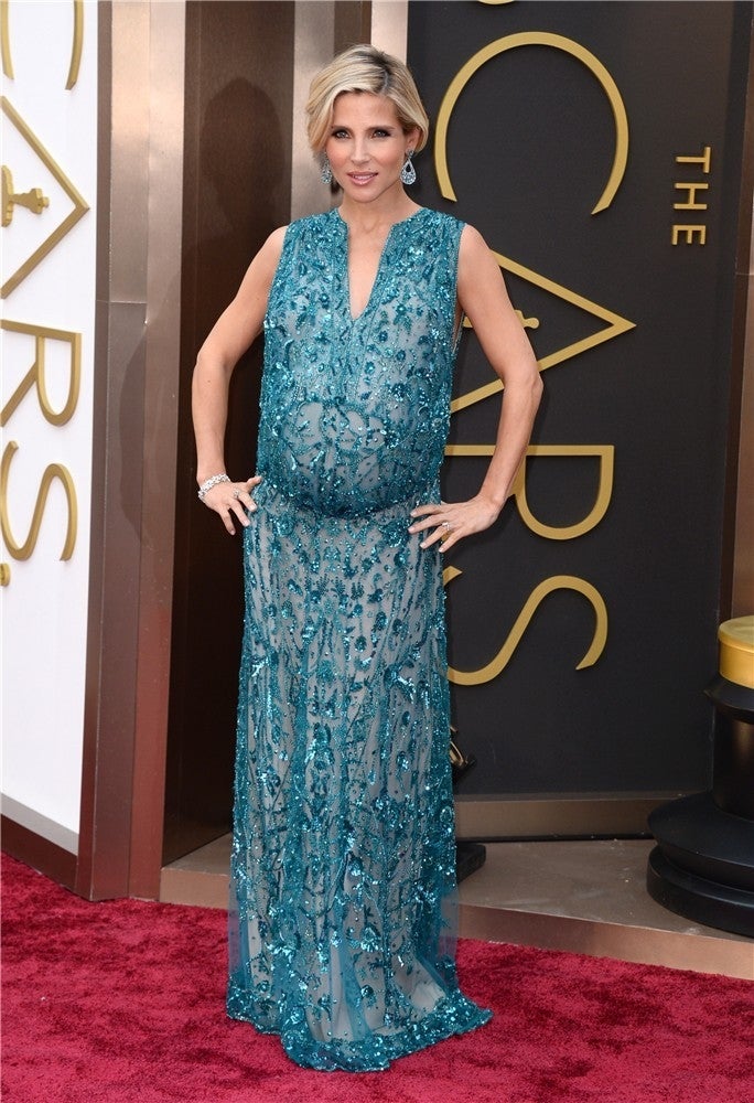 Este look era el que Elsa Pataky escogió para la gala de los Oscars de 2014 cuando estaba embarazada.
