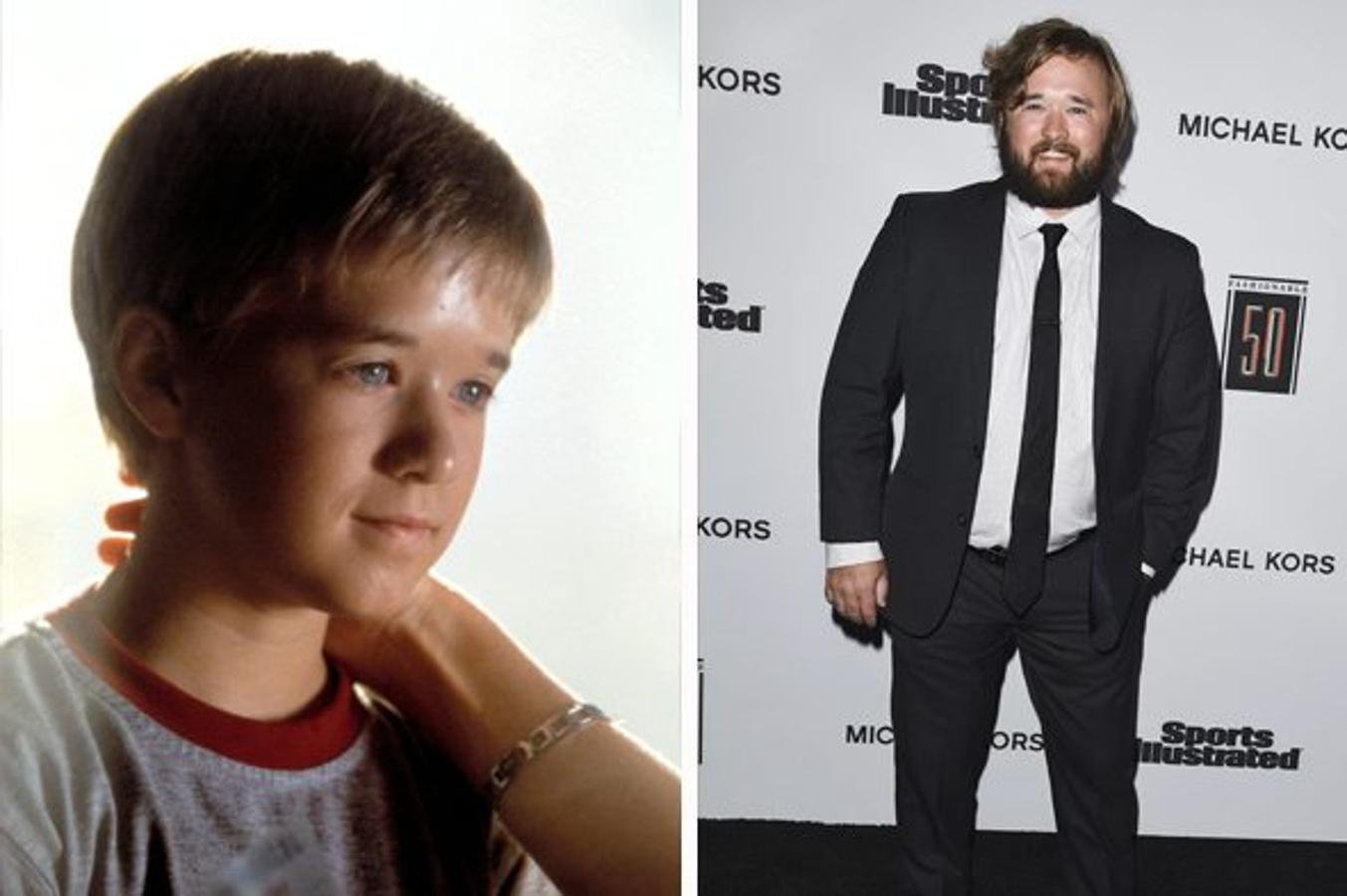 El actor Haley Joel Osment ha ganado un poco de paso con el paso de los años. Sin embargo, continúa teniendo la misma mirada dulce de cuando era pequeño.
